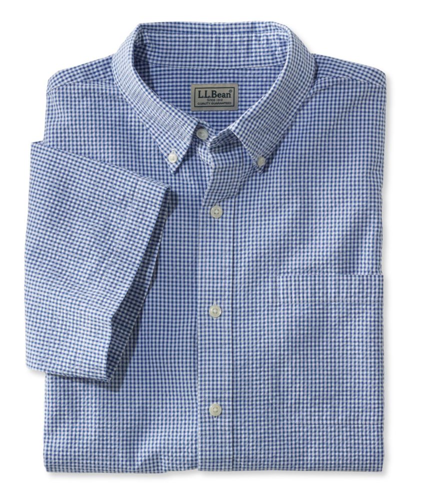 ll bean short sleeve dress shirts