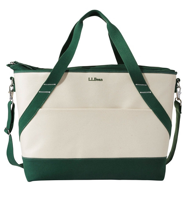 Insulated Tote, Large, Dark Green, large image number 0