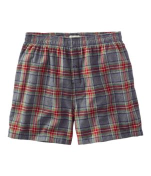 Men's Scotch Plaid Flannel Boxers