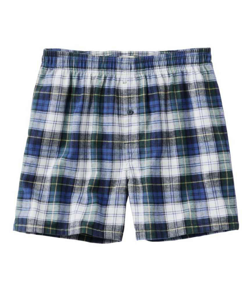 Men's Scotch Plaid Flannel Boxers, Vintage Tartan, small image number 1