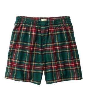 Men's Scotch Plaid Flannel Boxers