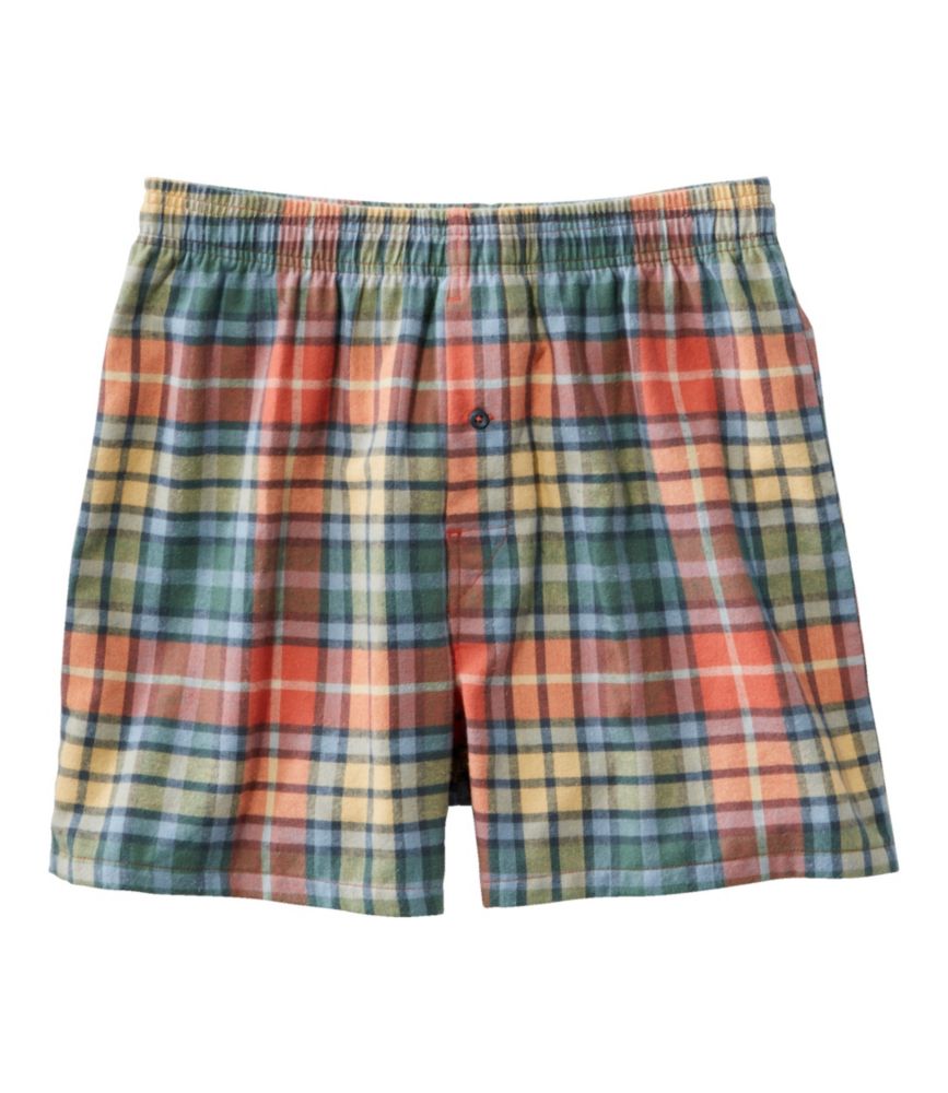 Men's Scotch Plaid Flannel Boxers Base Layers at L.L.Bean
