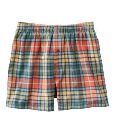 Men's Scotch Plaid Flannel Boxers