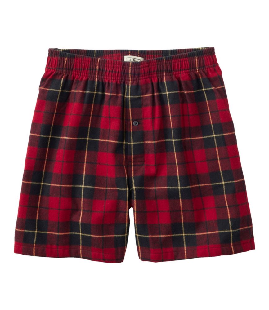 Men's Scotch Plaid Flannel Boxers