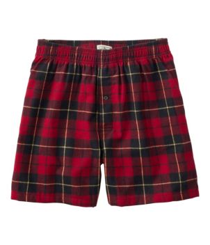 Men's Scotch Plaid Flannel Boxers