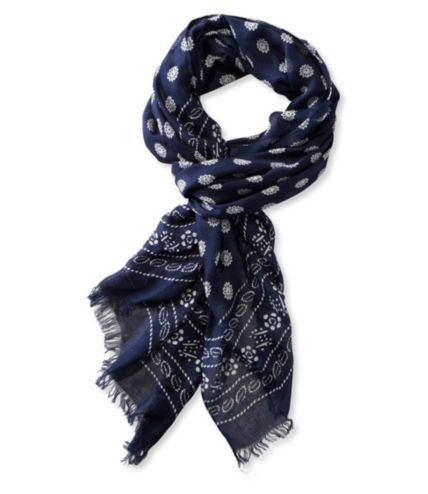 Women's Casual Printed Scarf | Free Shipping at L.L.Bean