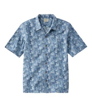 Men's Tropics Shirt, Short-Sleeve Print