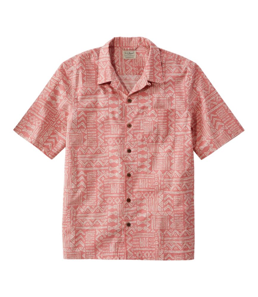 Men's Tropics Shirt, Short-Sleeve Print