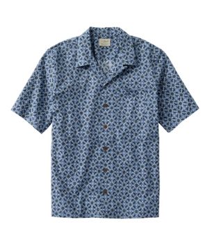 Men's Tropics Shirt, Short-Sleeve Print