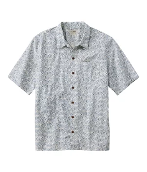 Men's Tropics Shirt, Short-Sleeve Print