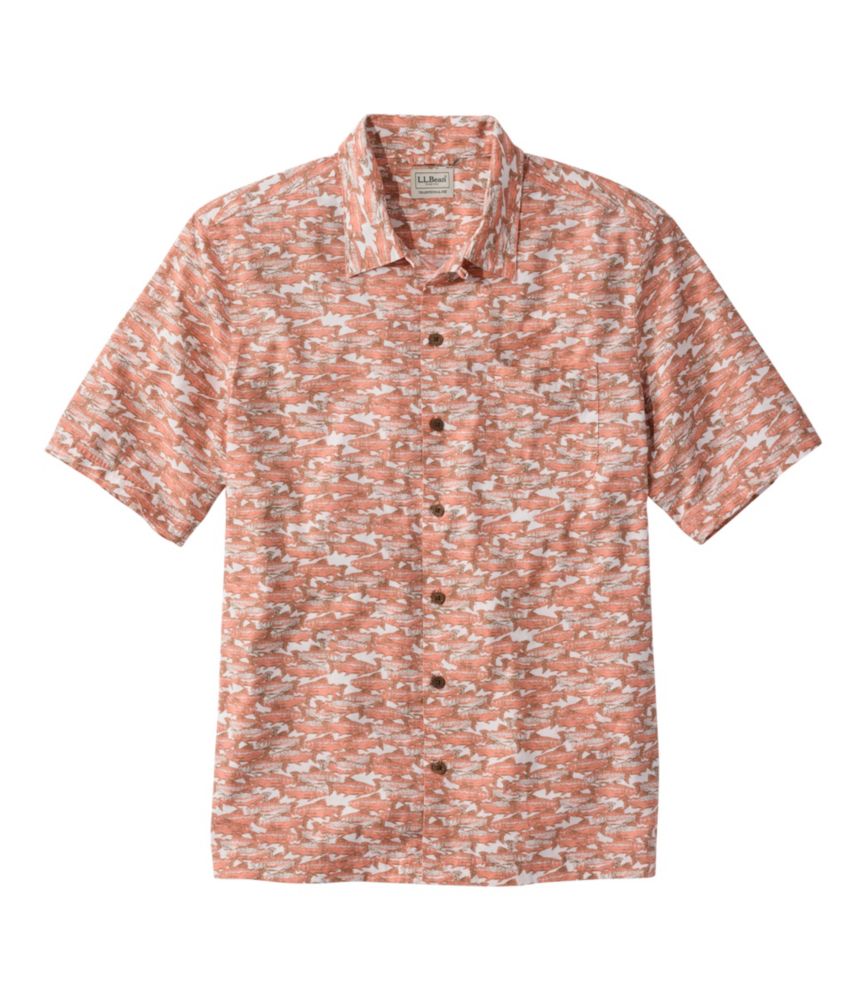 Men's Tropics Shirt, Short-Sleeve Print