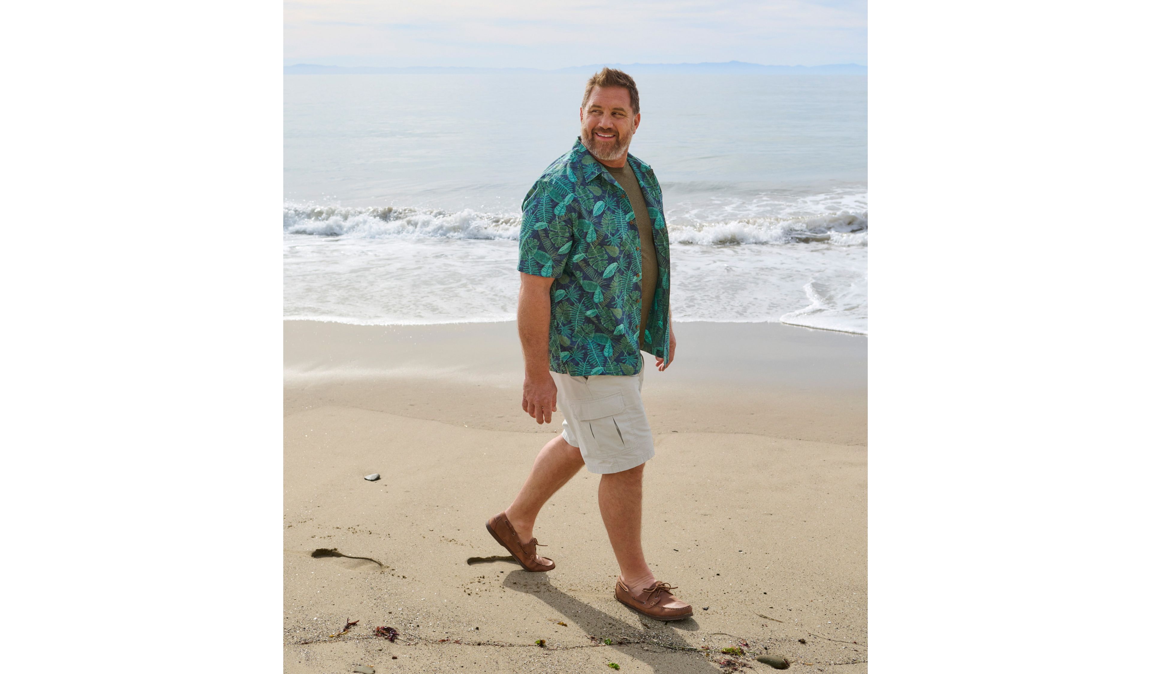 Men's Tropics Shirt, Traditional Fit, Print