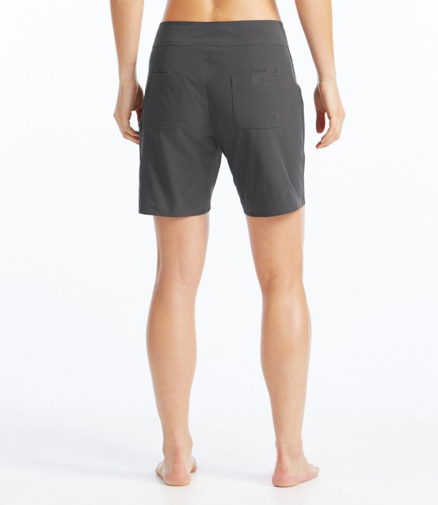 womens grey swim shorts