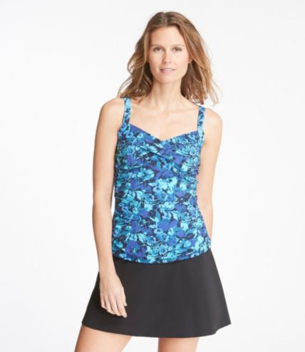 Women's Slimming Swimwear, Tankini Top Print | Free Shipping at L.L.Bean