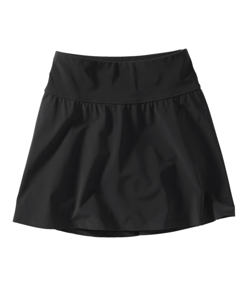 Women's Shaping Swimwear, Swim Skirt, Black, small image number 1