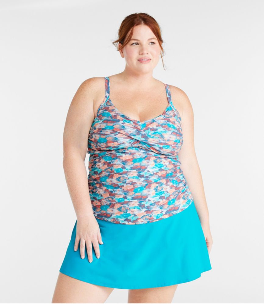 Women's Shaping Swimwear, Tankini Top Print