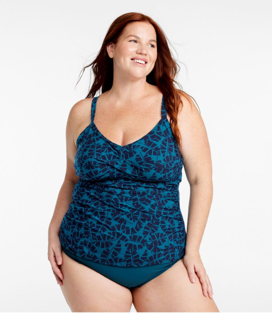 Women's Shaping Swimwear, Tankini Top Print