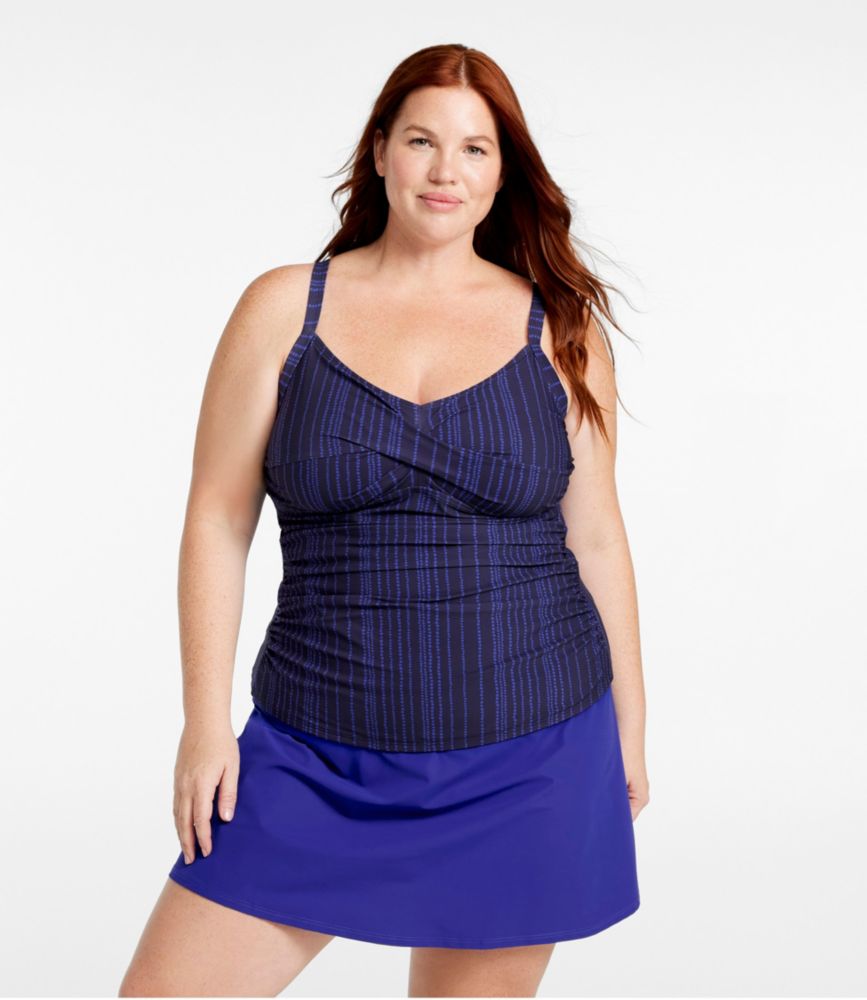 Women's Shaping Swimwear, Tankini Top Print