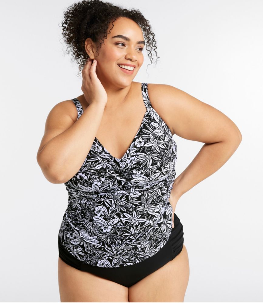 Women's Shaping Swimwear, Tankini Top Print