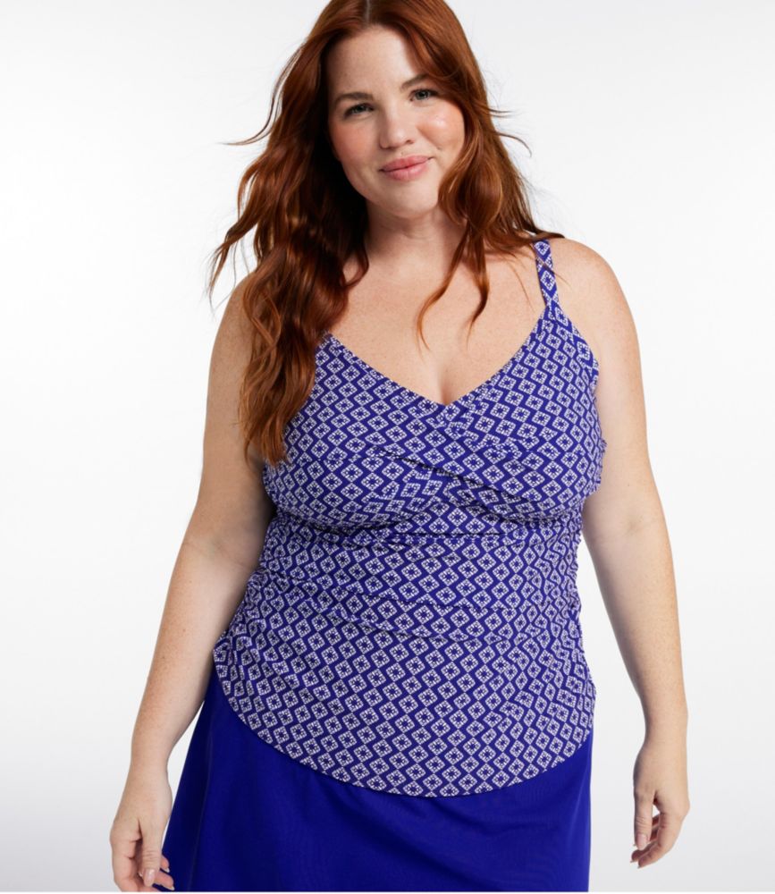 Women's Shaping Swimwear, Tankini Top Print