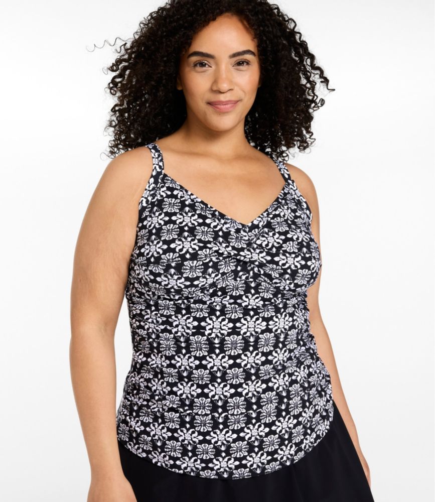 Women's Shaping Swimwear, Tankini Top Print