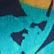 Darkest Navy Painted Floral, color 1 of 5