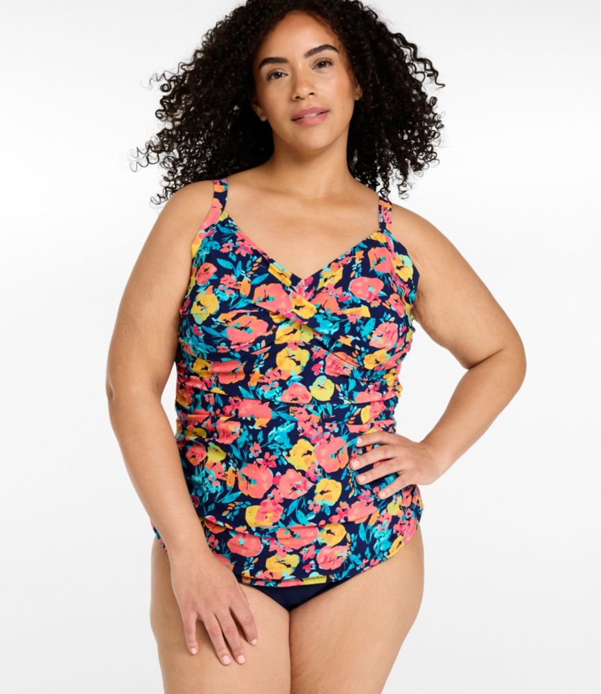 Women's Shaping Swimwear, Tankini Top Print