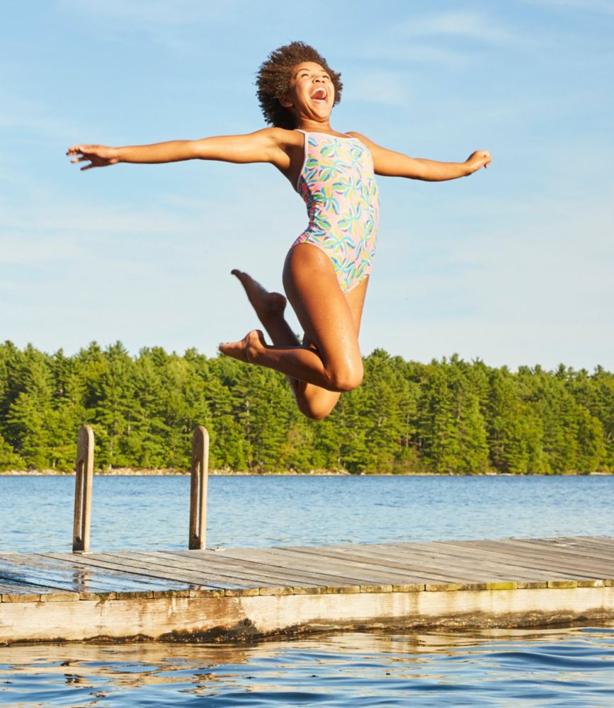 ll bean girls swimsuits
