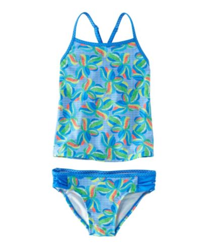 Girls' Wave Jumper Swimsuit, Two-Piece Print | Free Shipping at L.L.Bean.