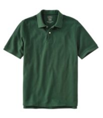 Men's Premium Double L® Polo, Hemmed Short-Sleeve with Pocket