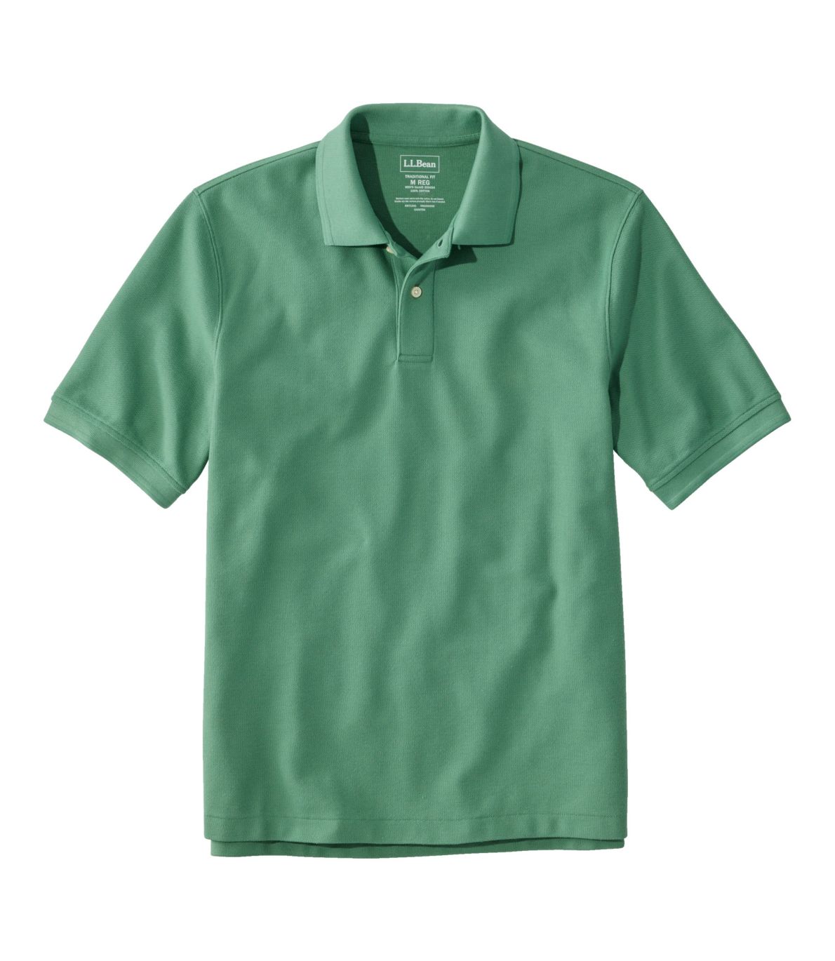 Men's Premium Double L® Polo Banded, Short-Sleeve Without Pocket