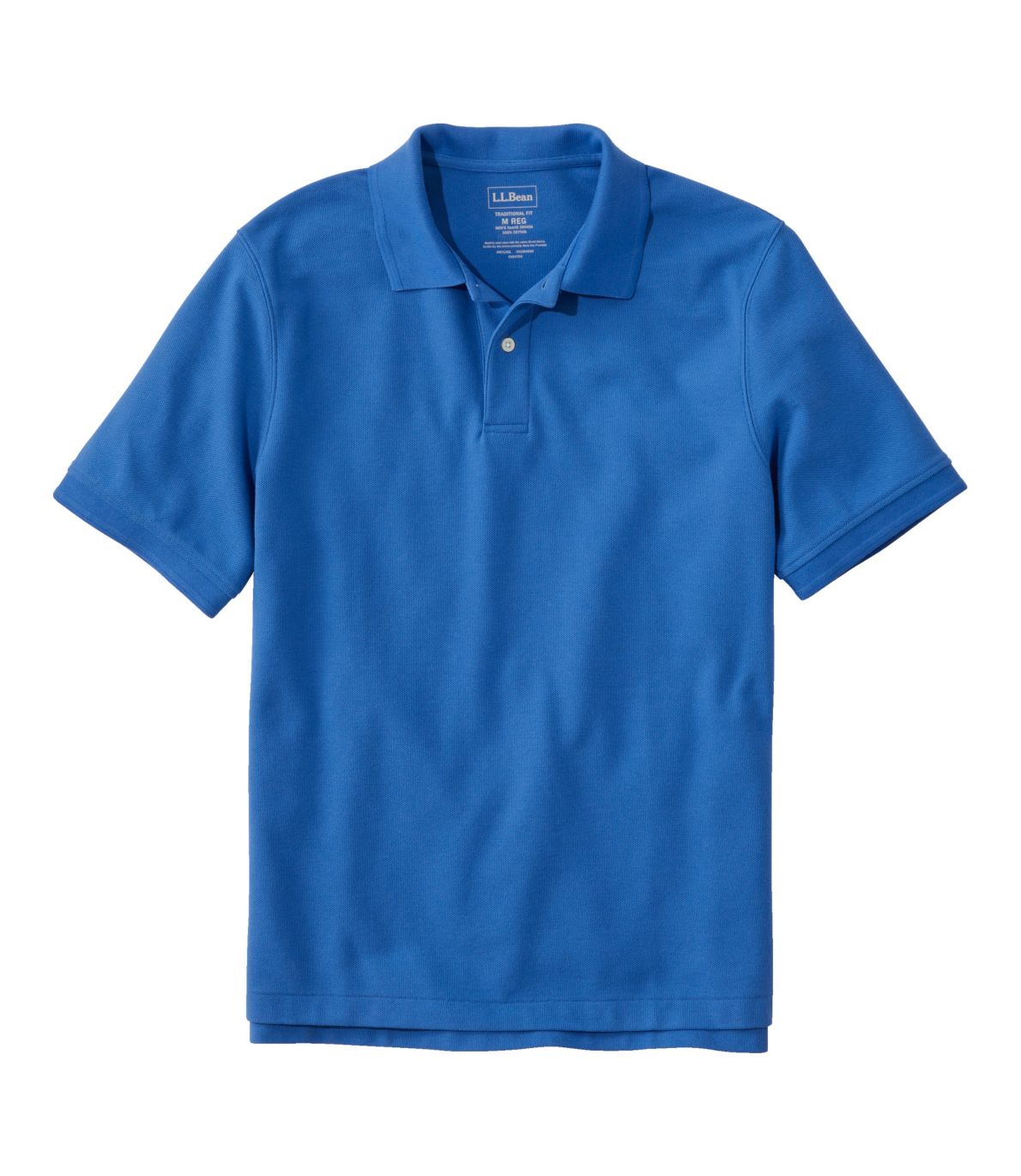 Men's Premium Double L® Polo Banded, Short-Sleeve Without Pocket