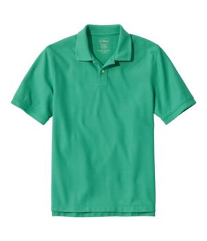 Men's Premium Double L® Polo Banded, Short-Sleeve Without Pocket