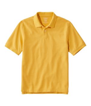 Men's Premium Double L® Polo Banded, Short-Sleeve Without Pocket