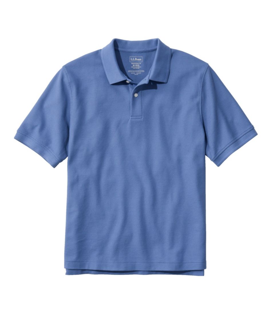 Men's Short Sleeve Polo Shirts Ultra-Soft Cotton Golf Shirts - Heather  Black / S