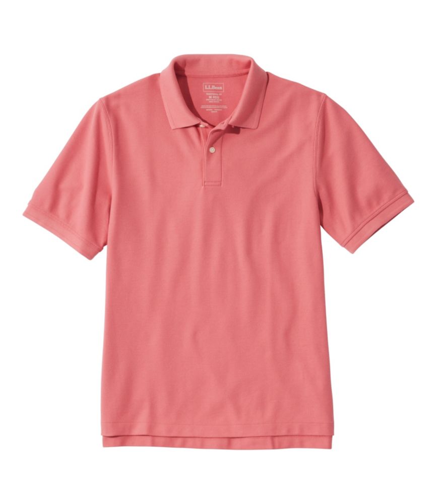 Men's Premium Double L® Polo, Banded Short-Sleeve Without Pocket It's a great polo when the fit and material work together