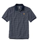 Men's Premium Double L® Polo, Banded Short-Sleeve Without Pocket Stripe