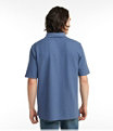 Men's Premium Double L Hemmed-Sleeve Polo with Pocket, Classic Navy, small image number 2