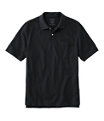 Men's Premium Double L Hemmed-Sleeve Polo with Pocket, Black, small image number 0