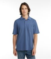 Men's Premium Double L Polo, Hemmed Short-Sleeve with Pocket Juniper Extra Large, Cotton | L.L.Bean