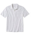 Men's Premium Double L Hemmed-Sleeve Polo with Pocket, White, small image number 0