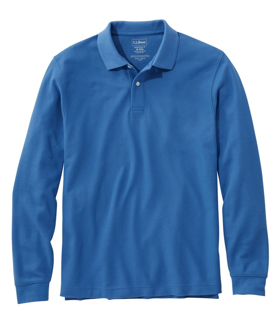 Men's Premium Double L Polo, Long-Sleeve Without Pocket | Polo & Rugby ...