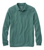 Men's Premium Double L® Polo, Long-Sleeve Without Pocket