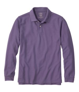 Men's Premium Double L® Polo, Long-Sleeve Without Pocket