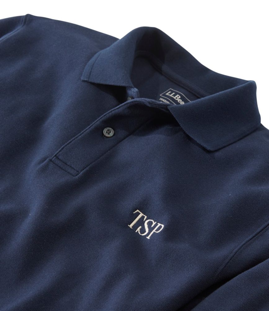Men's Premium Double L® Polo, Long-Sleeve Without Pocket