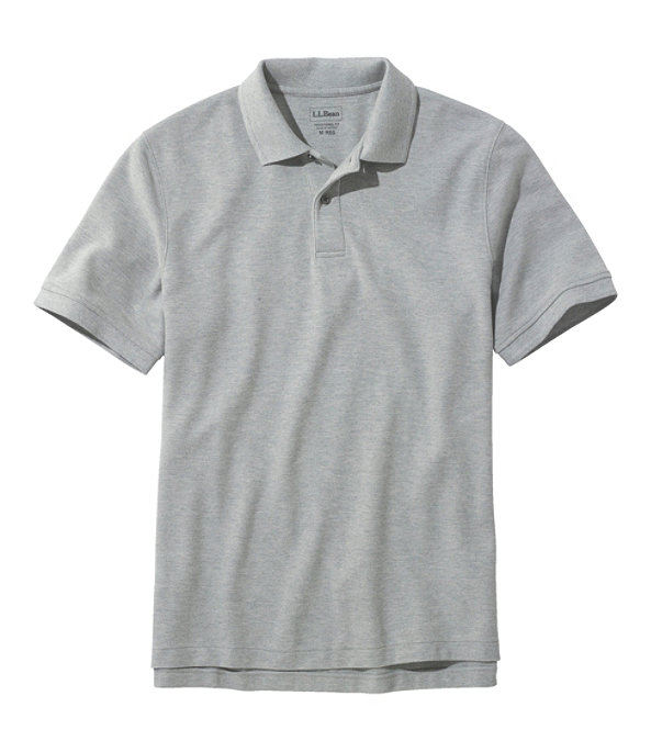Premium Double L Polo, Light Gray Heather, large image number 0