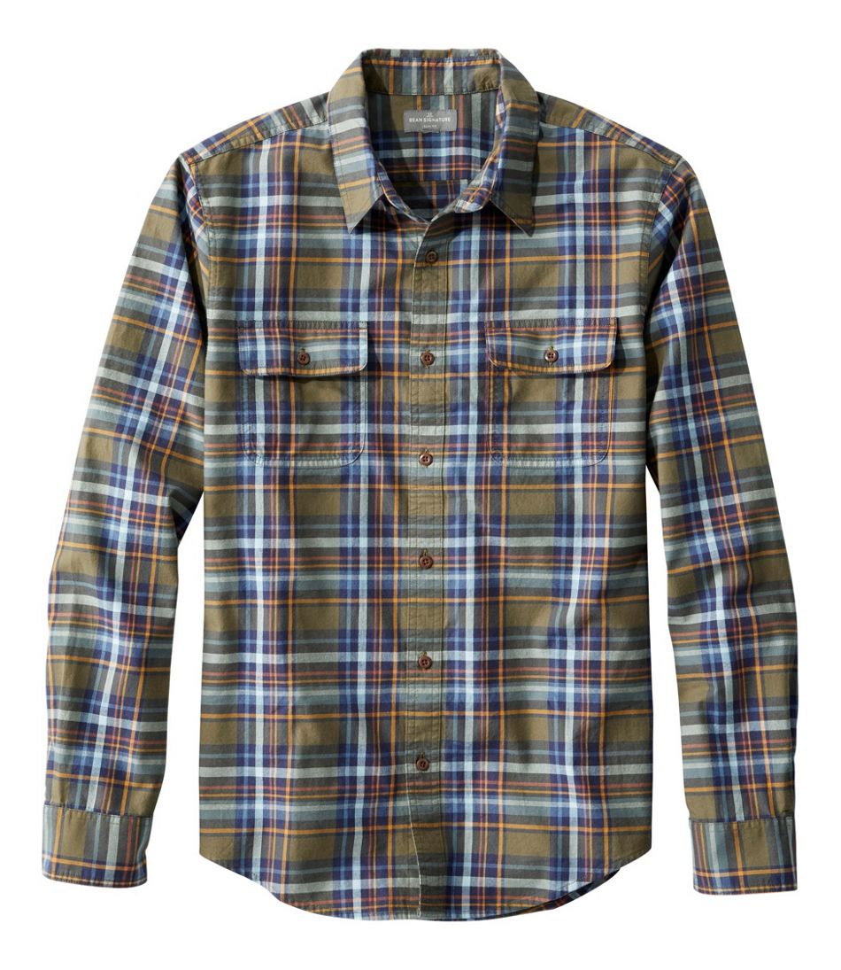 Men's Signature Castine Flannel Shirt, Plaid