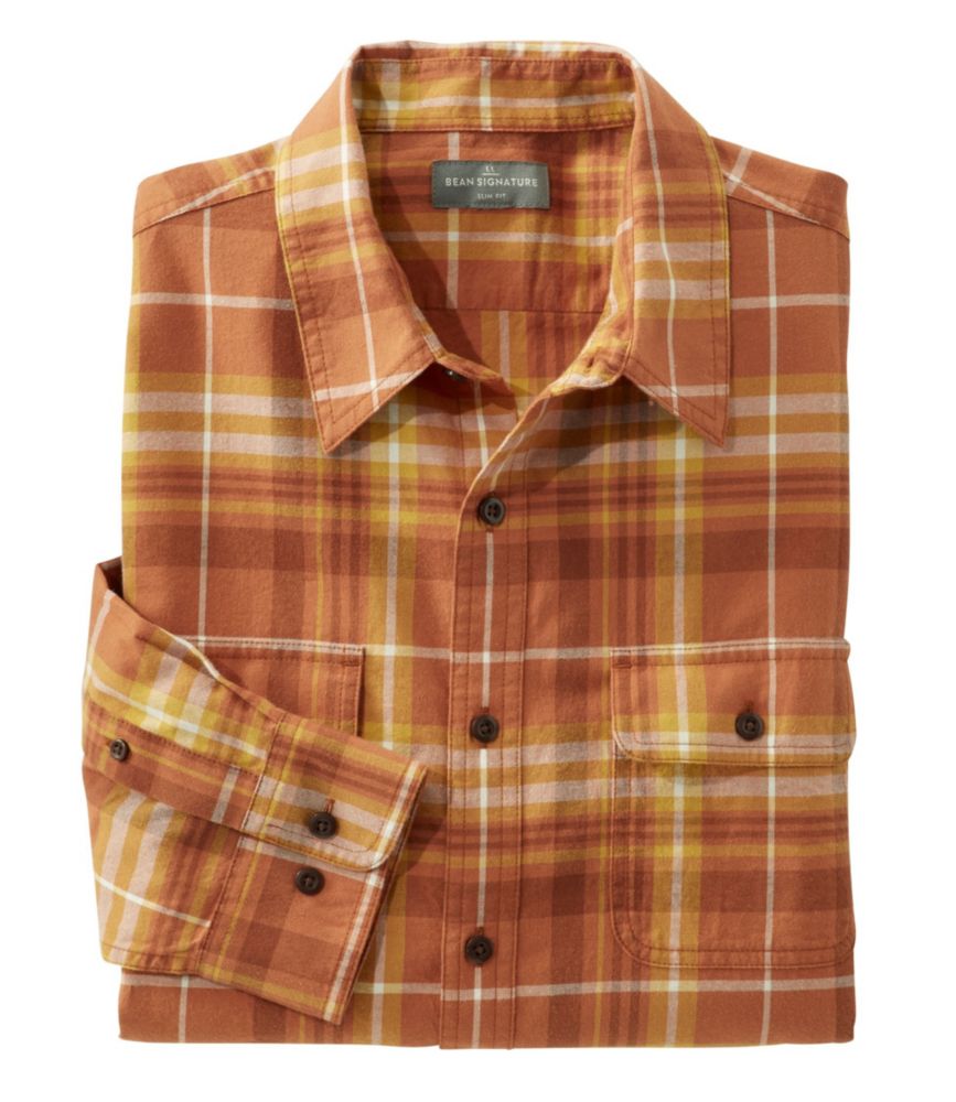 slim fit flannel mens