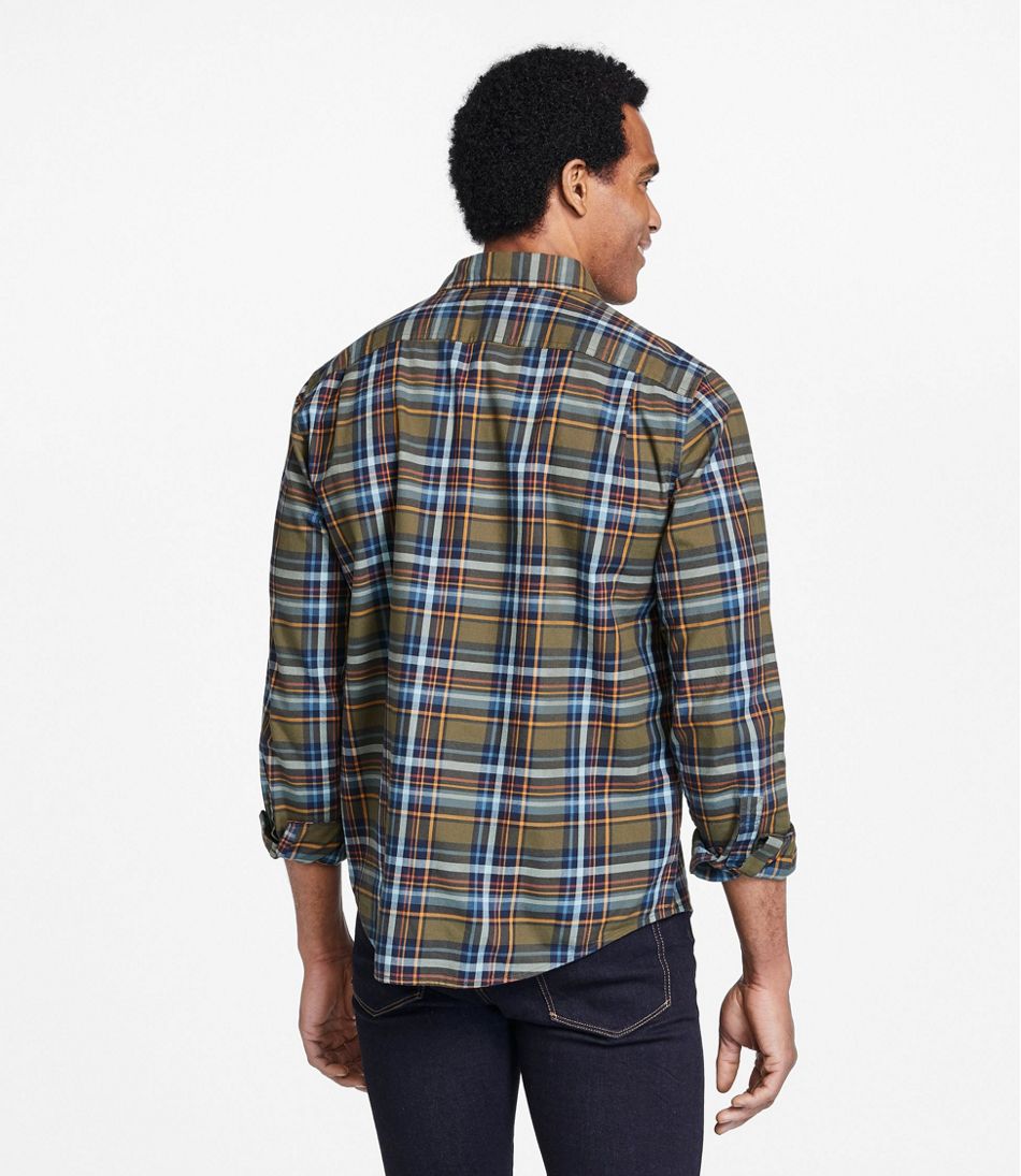 Men's Signature Castine Flannel Shirt, Slim Fit, Plaid | at L.L.Bean