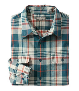 Men's Signature Castine Flannel Shirt, Slim Fit, Plaid